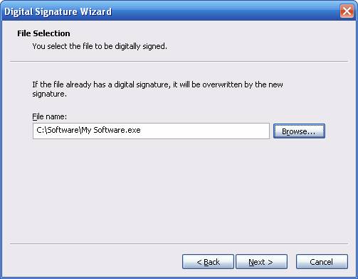 File Selection