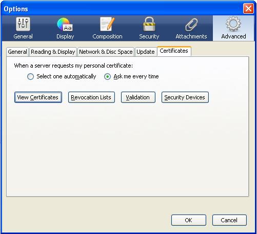 Certificate Store