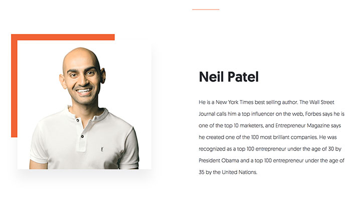 Neil Patel blog 