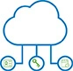 cloud deployment icon