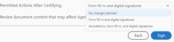Option 1. Annotations, form fill-in, and digital signatures. 