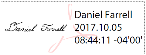 Daniel Farrell Digital Signature